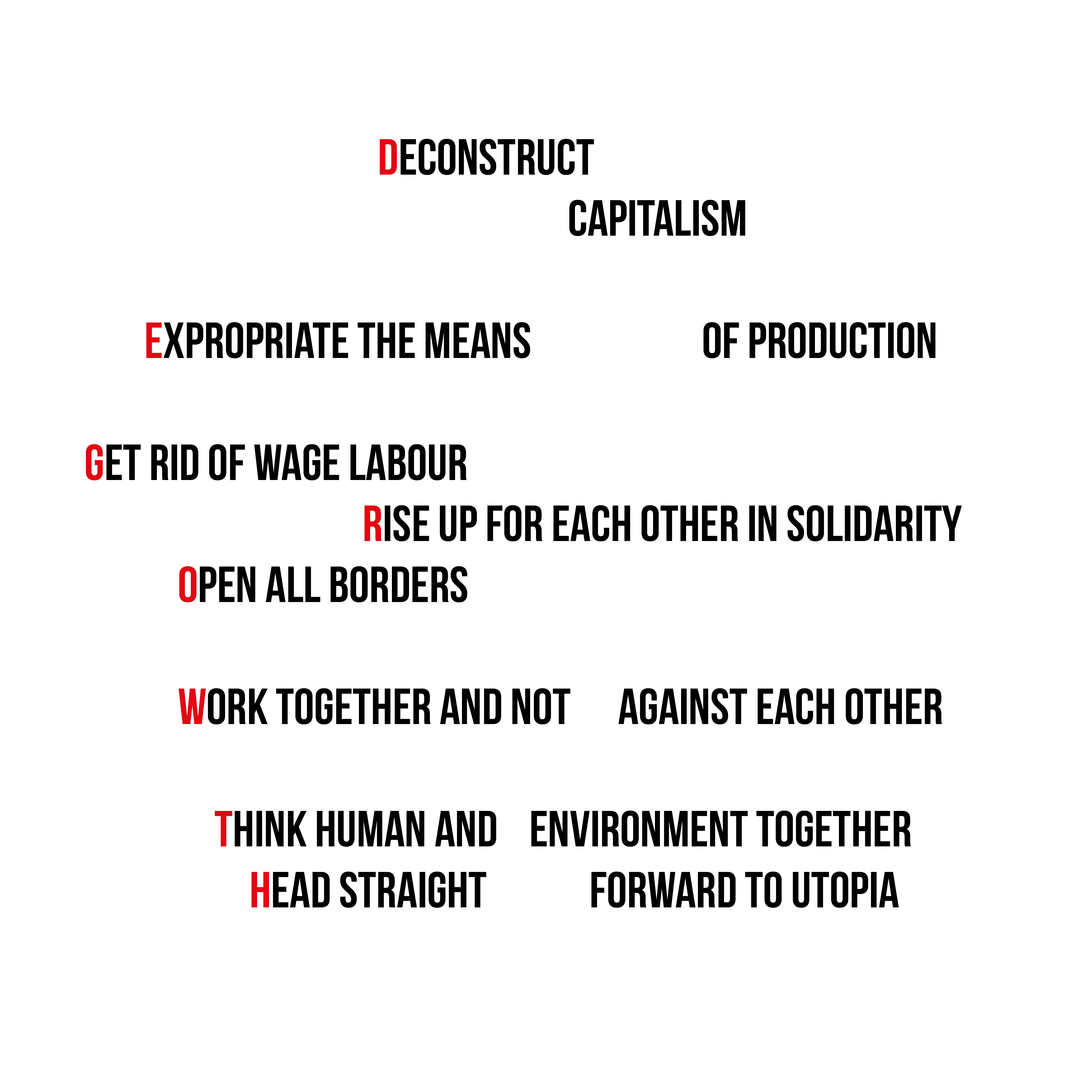 Deconstruct Capitalism
